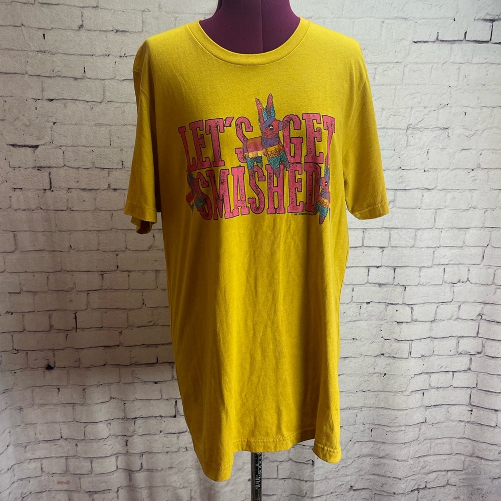 The lattimore claim let’s get smashed Tshirt size XL
